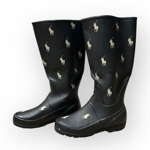 Ralph Lauren Women's Black Boots Size 5